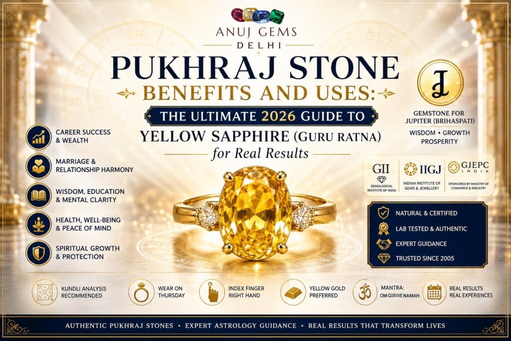 Pukhraj Stones Benefits By Anuj Gems